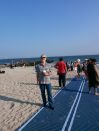 NY Brighton Beach, Lipiec 2020  Atlantic Ocean