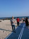 NY Brighton Beach, Lipiec 2020  Atlantic Ocean